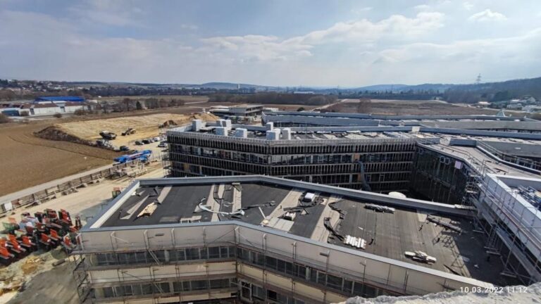 Oberwart Hospital - Shell construction completed!