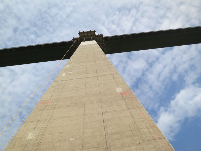 Megaproject reconstruction Jauntal bridge