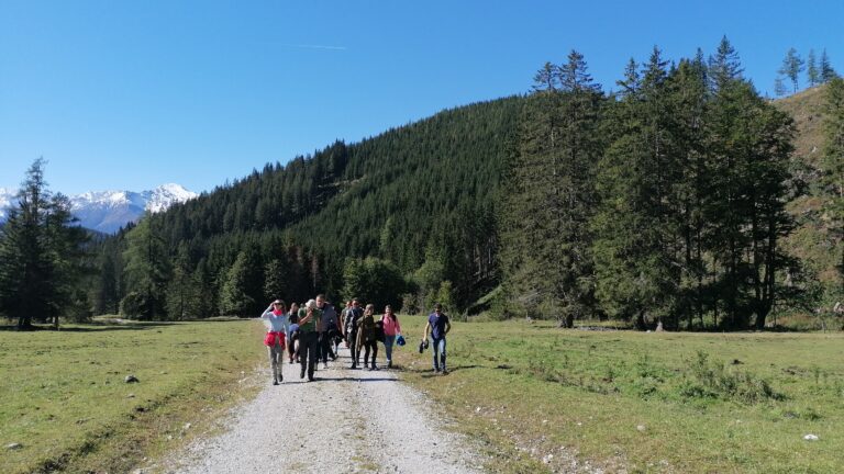 Baustellenausflug, Wandertag und Bürofeier!