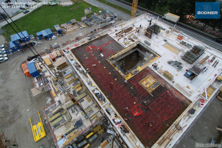 Der neue Bodner Campus in Kufstein macht Fortschritte