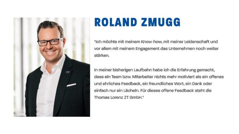 Zuwachs im Gesellschafterkreis der Thomas Lorenz ZT GmbH