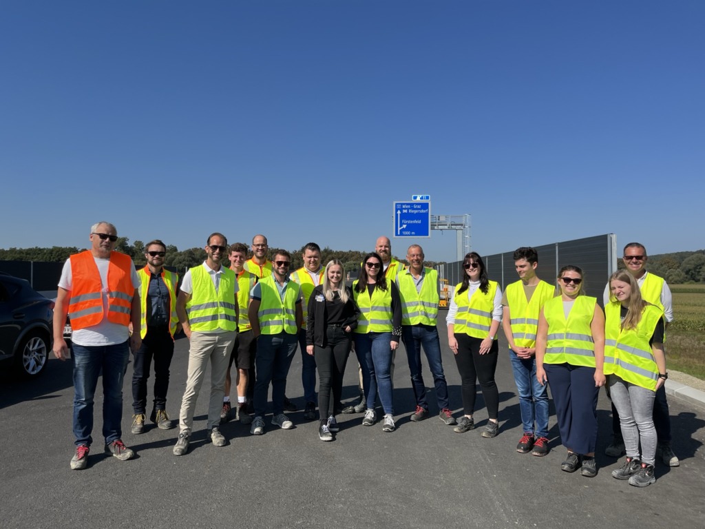 Baustellenbesichtigung 
S 7 Fürstenfelder Schnellstraße